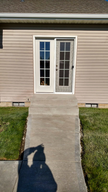 New exterior French door installation in Spokane